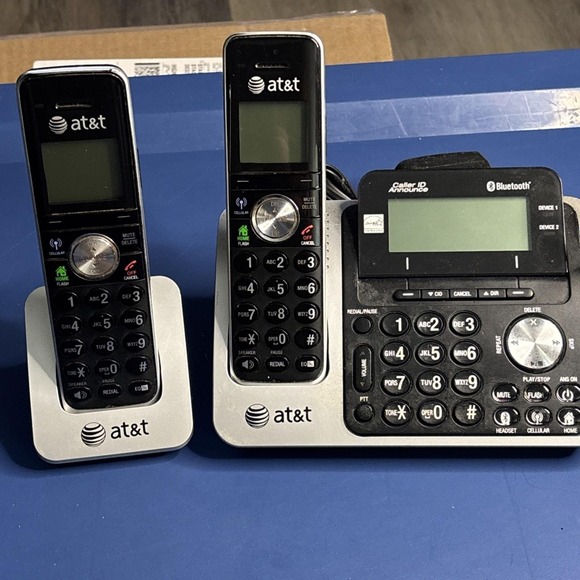 AT&T TL96271 DECT 6.0 Cordless Phone with Answering System Power Tested - Picture 2 of 6